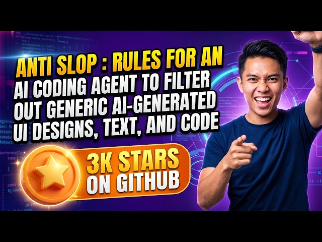 Anti Slop Rules for an AI coding agent to filter out generic AI-generated UI designs, text, and code