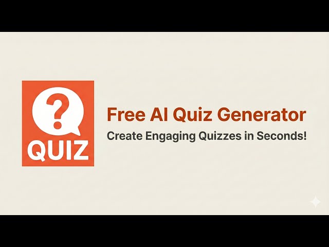 FreeAIQuiz Generator Tutorial: Turn Text into Quizzes