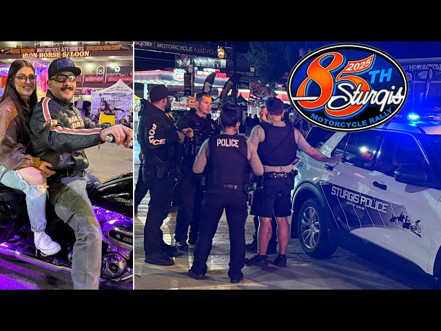 Police Make Multiple Arrests at Sturgis Motorcycle Rally on Absolutely Wild Night! 😮 