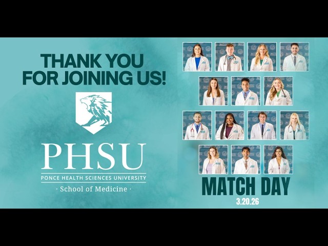 Match Day - PHSU School of Medicine Class of 2026