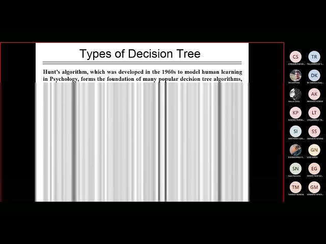 ML Class 19: Decision Tree