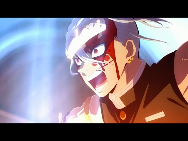 Demon Slayer S2| Tengen's Sound Breathing 5th Form (English Dub)