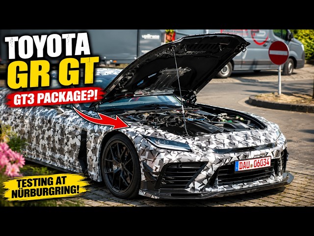 2027 Toyota GR GT Track Package Spotted at Nürburgring