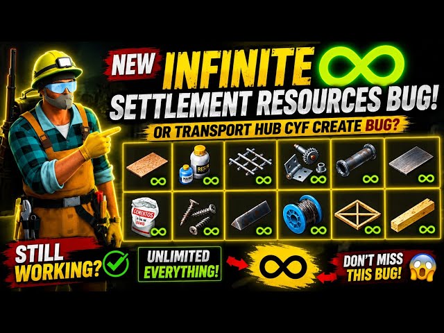 🚨Last Day on Earth | Infinite Settlement Resources Bug (CYF create bug Still Working?) 😱