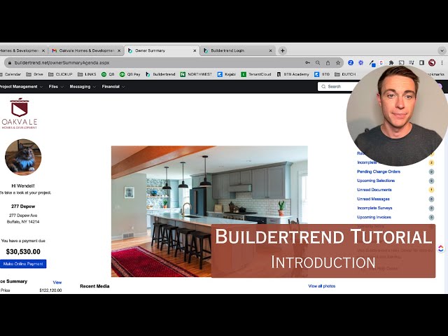 Buildertrend Tutorial - Introduction