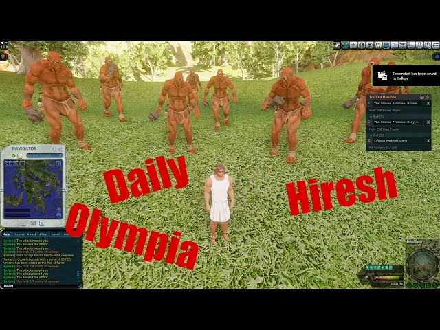 S4E284 Crystal Hoarder Daily - Kill 100 Cyclops - Olympia  - Next Island