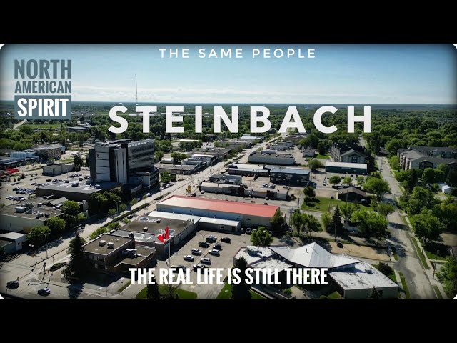 The Beauty of Small Towns - Canada Still has it ( Steinbach, Manitoba ) real Town of North America