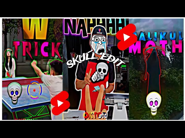 2025 COLDEST skull edit💀 savage moments ever🥶 phonk Edits that go too far💀😈🥶.