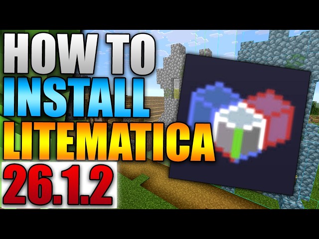 How To Install Litematica In Minecraft 26.1.2 - Minecraft Litematica Tutorial (Easy Guide 2026)
