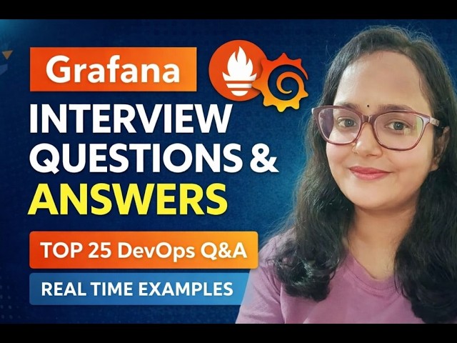 Devops  Interview Questions & Answers |  Grafana  (2026)