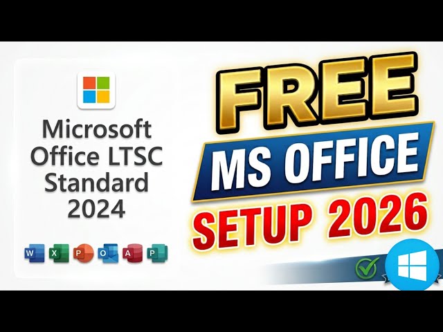 Microsoft Office 2024 Standard Free Setup Download | Windows 11/10