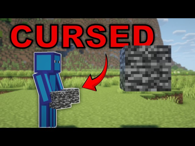 Minecraft but if I look at a block I get it...