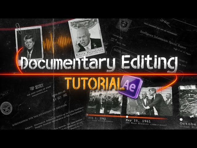 How To Make Documentary Video Editing Style | After Effects Tutorial