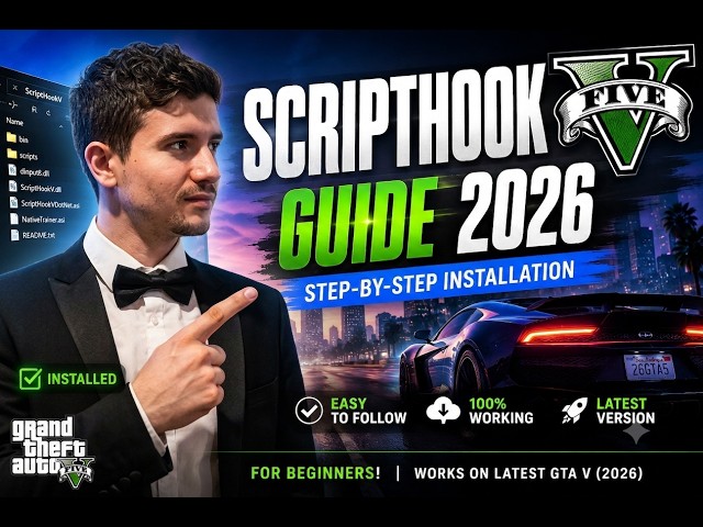 How to Install Script Hook V for GTA 5 (July 2026)