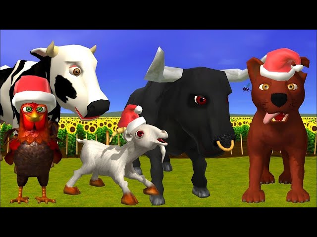 El Pollito pío 3d | el Toro y el Tractor de la Granja | The Chick and the tractor of The farm P- 17