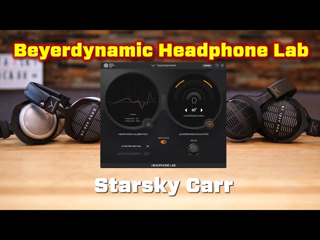Beyerdynamic Headphone Lab - Calibration and Room/Speaker Emulation