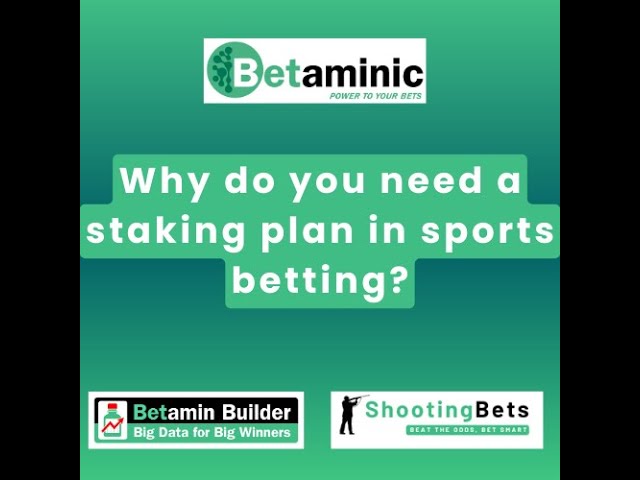 Why Do You Need a Staking Plan in Sports Betting? | Protect Your Bank & Maximise Profits