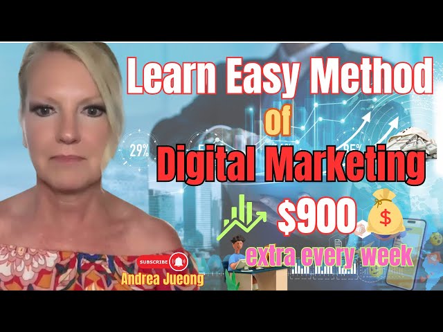 Learn Easy Method of Digital Marketing! Would $900 extra every week help you? What about every day?