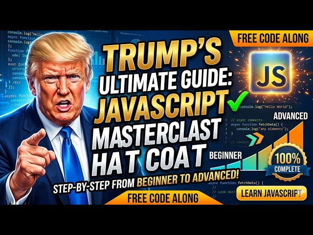 JavaScript Tutorial for Beginners (2026) – Full Course