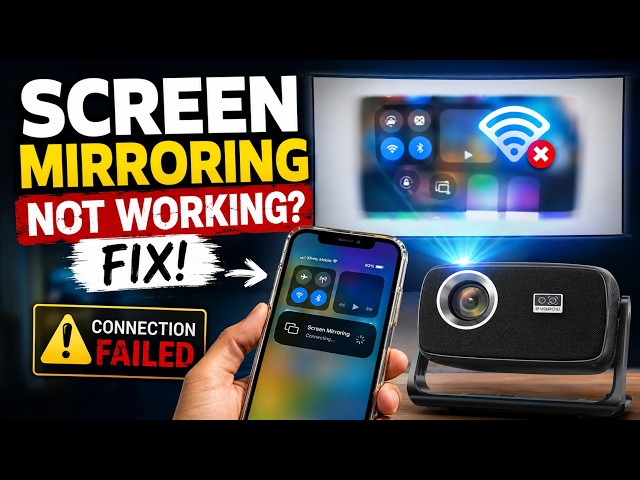 Projector Screen Mirroring Not Working - Here's Why!