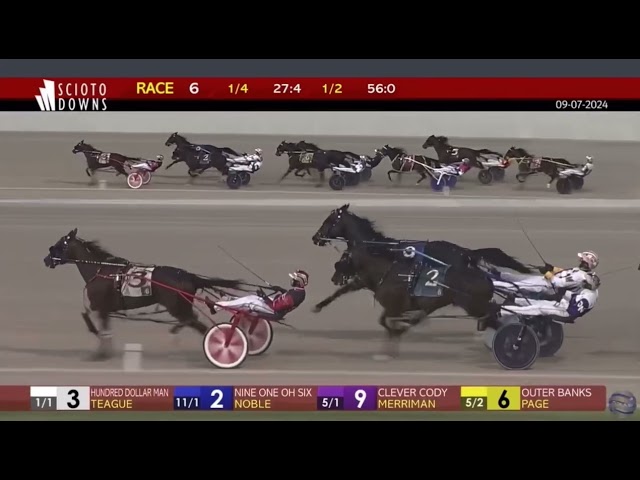Clever Cody wins Ohio Sires Stakes at Scioto Downs | 9/7/24