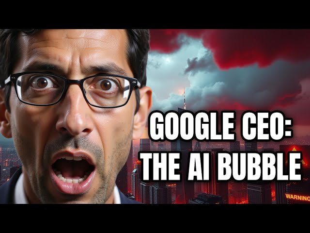 Google CEO WARNS: AI Boom Could COLLAPSE (Dot-Com Bubble 2.0?)