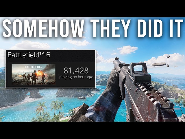 Battlefield 6 is exploding right now...