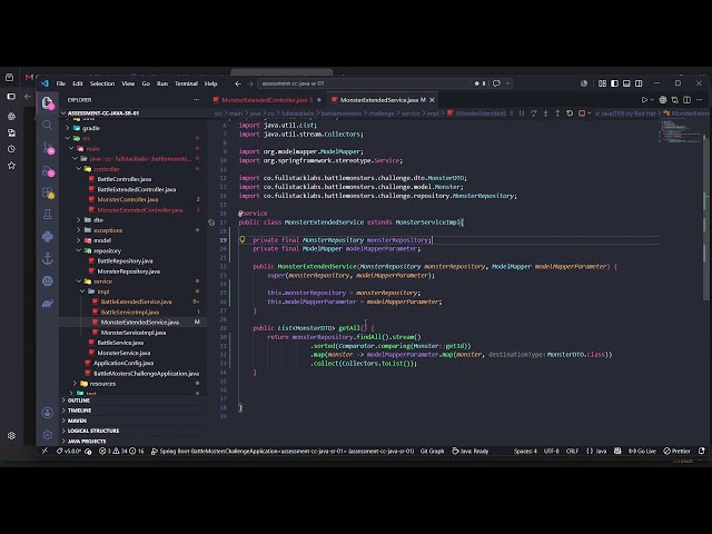 Fullstack tech interview
