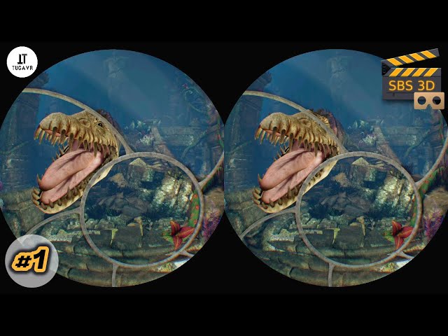 Summer Funland VR - UnderWater World [PS VR] - VR SBS 3D Video
