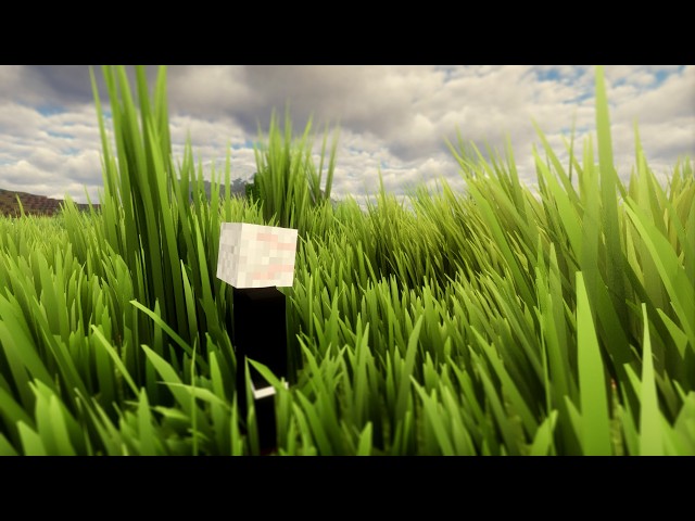 An Amazing Minecraft Mod That Makes Grass Look Like This