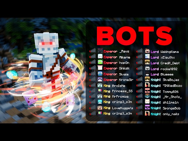 Crashing Minecraft's Biggest Pay-to-win BOT Server