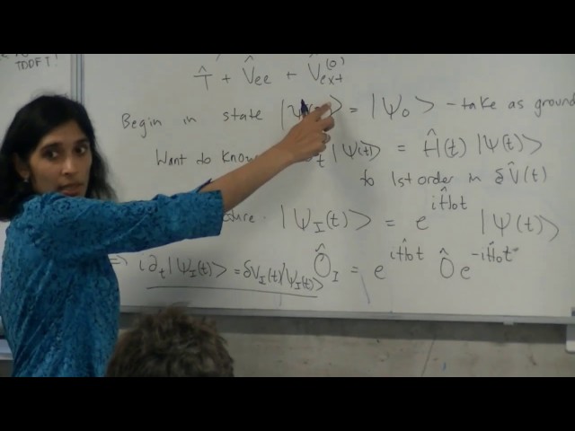 basics of TDDFT linear response