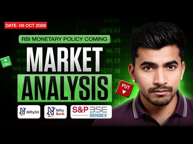 6 October Market Analysis | Nifty & Bank Nifty Prediction | Best Tuesday Trading Setup