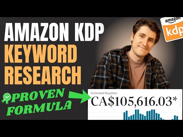 Amazon KDP Keyword Research Guide That Actually Helps (Find $10k/Mth Book Topics)
