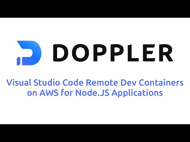 How to use Visual Studio Dev Containers to develop Node.js apps remotely on AWS