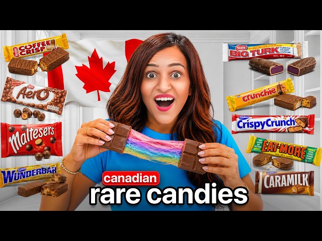 Trying RARE Canada Chocolates & Candies