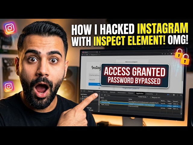 I Discovered an Instagram Account Hacking Vulnerability 😱 (Inspect Element)