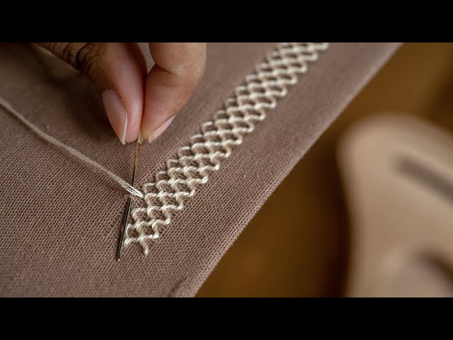 Effortless Embroidery | Neat Border Patterns for Dress and Garments