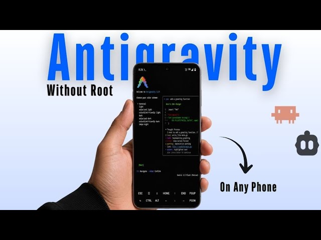 I Ran Antigravity, Cline & Claude Code on My Phone (No Root)