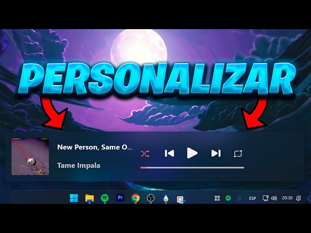 How to Install a Music Widget on Windows 🖌️🎨 | Rainmeter + Elegant Transparent Design