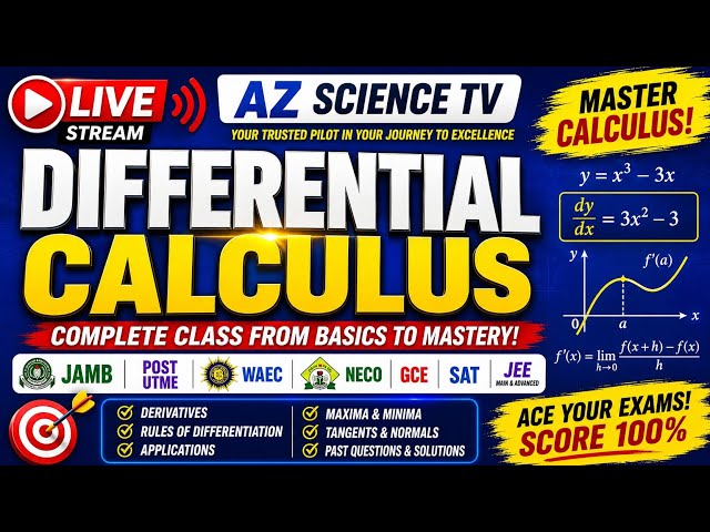 AZ SCIENCE TV- PHYSICS AND MATHEMATICS TUTORIALS FOR STUDENTS AND SCIENCE LOVERS