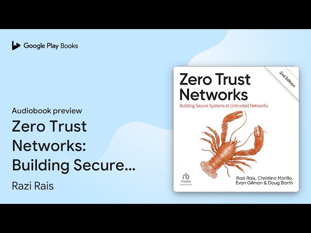 Zero Trust Networks: Building Secure Systems in… by Razi Rais · Audiobook preview