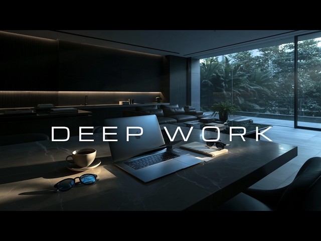 Deep Work Music For Intense Focus And Productivity - Ambient Coding Beats To Study