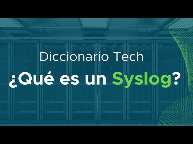 📚 Tech Dictionary: What is a Syslog and why are they important?