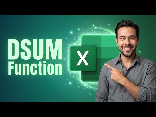 Try DSUM formula Instead of SUMIF in Excel | Microsoft Excel 2026