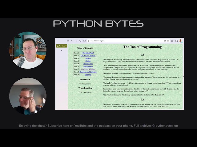 CalVer and LTS - Python Bytes Podcast Ep. 493