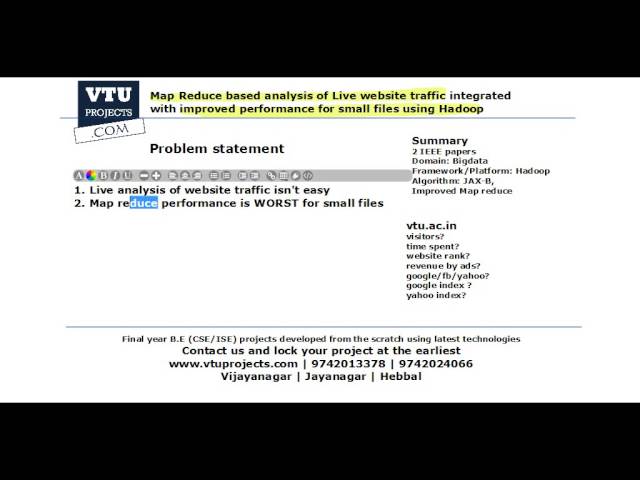 Project no 6 - VTUPROJECTS.COM