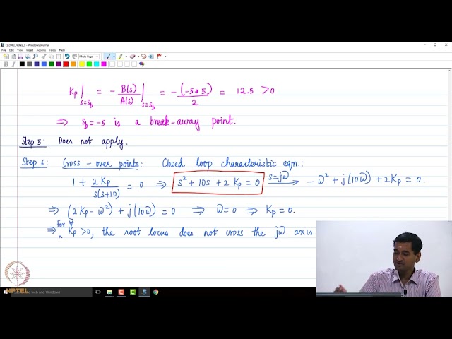 Lec44: Case Study - Control Design- Part 2 #swayamprabha