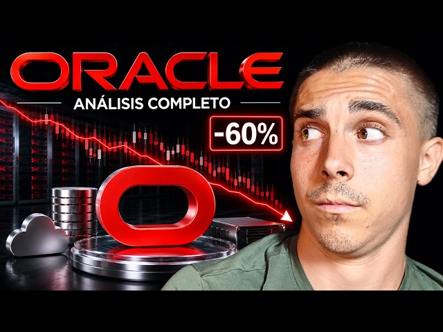Oracle plummets -60% from peak | P/E ratio 15x