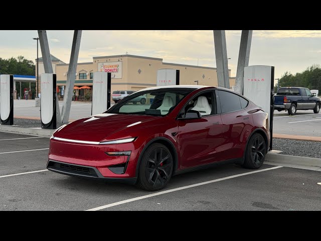 Tesla Makes Up For Poor Charging w/ Insane Efficiency! Model Y Performance 10% Road Trip Challenge